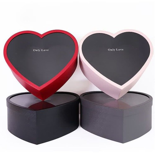 Heart shape gift box,custom heart box packaging, luxury heart gift box,romantic gift box ,Valentine gift box